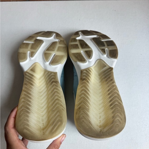 Jordan Air 200E Summit White Worn Blue Atmosphere Sneakers Size 11 Retro Style - Picture 5 of 9